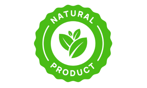 100% natural ingredients icon