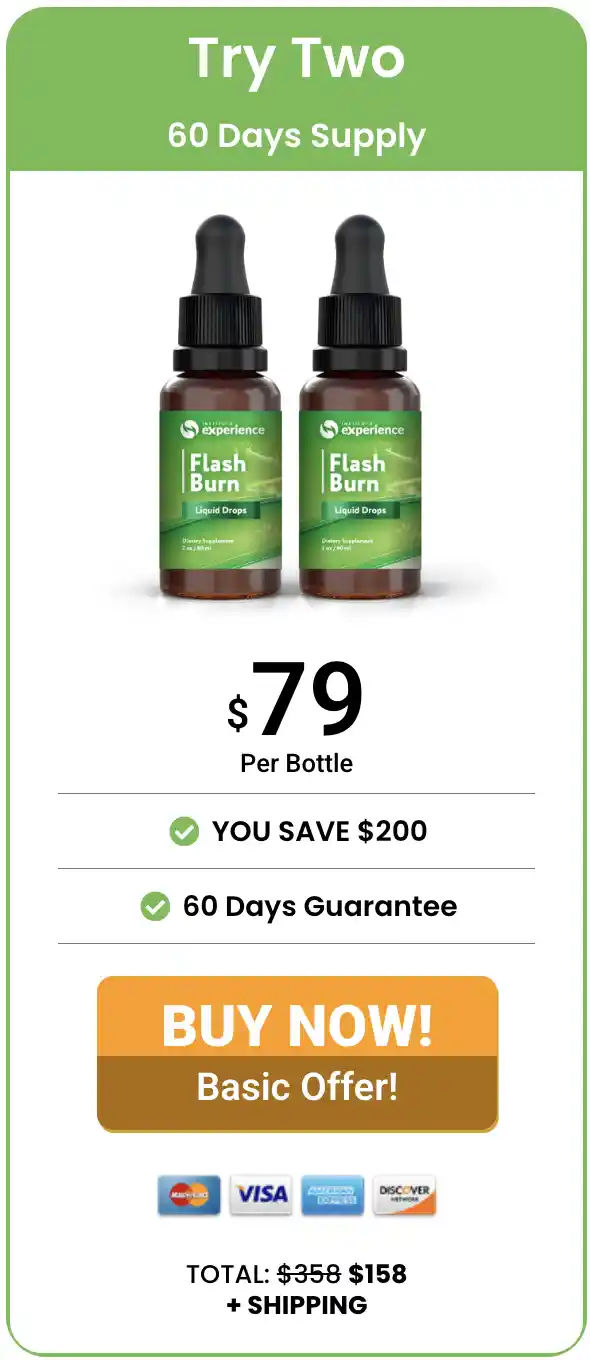 Flash Burn two bottle pack