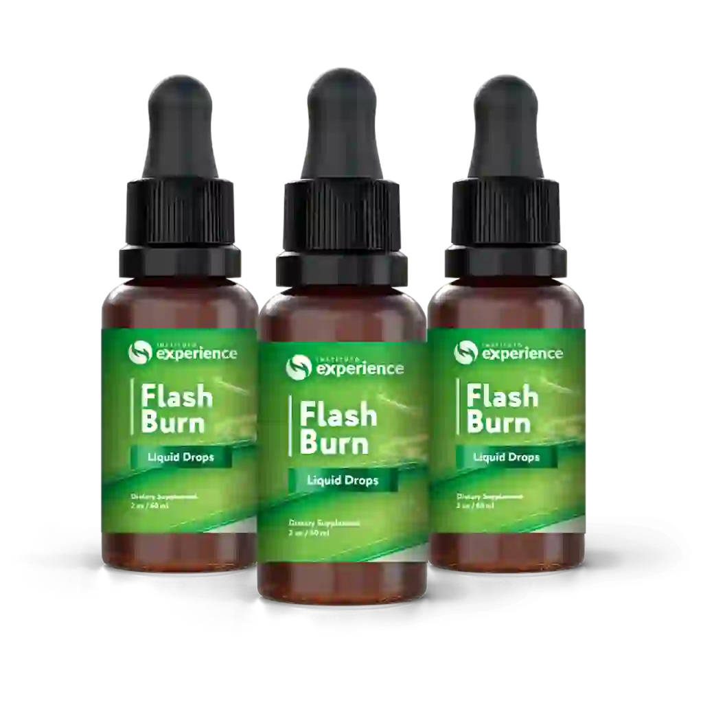 Flash Burn natural weight loss supplement bottle